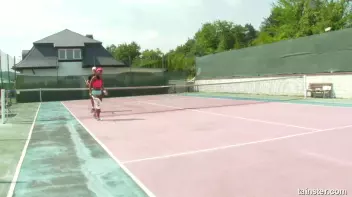 Tennis Court Pounding Screencap 6 on sinx.preview.netperv.com