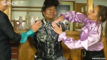 Three sexy ladies get messy in a bar Screencap 27 on sinx.preview.netperv.com