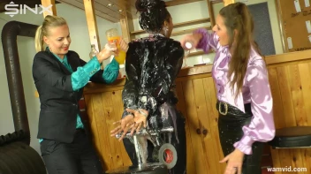 Three sexy ladies get messy in a bar Screencap 38 on sinx.preview.netperv.com