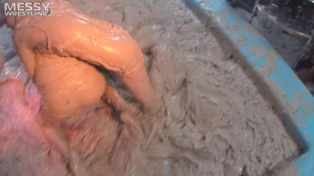 Muddy Wrestling: Matching Cutie Babes Go Mud Crazy Screencap 84 on sinx.preview.netperv.com