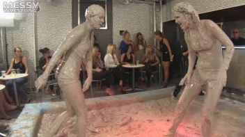 Muddy Wrestling: Matching Cutie Babes Go Mud Crazy Screencap 87 on sinx.preview.netperv.com