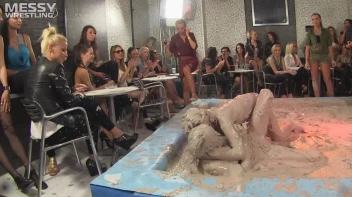 Muddy Wrestling: Matching Cutie Babes Go Mud Crazy Screencap 96 on sinx.preview.netperv.com