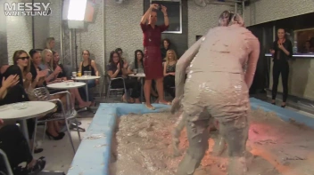 Muddy Wrestling: Matching Cutie Babes Go Mud Crazy Screencap 21 on sinx.preview.netperv.com