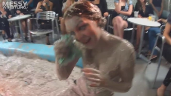 Muddy Wrestling: Matching Cutie Babes Go Mud Crazy Screencap 35 on sinx.preview.netperv.com