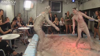 Muddy Wrestling: Matching Cutie Babes Go Mud Crazy Screencap 41 on sinx.preview.netperv.com