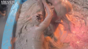 Muddy Wrestling: Matching Cutie Babes Go Mud Crazy Screencap 44 on sinx.preview.netperv.com
