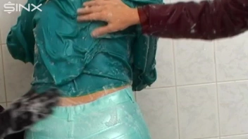 Wet And Messy Shower Fun For Three Babes Screencap 26 on sinx.preview.netperv.com