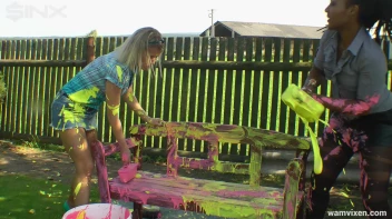 Messy Mamacitas, Girlfriends Paint Themselves Pretty Screencap 11 on sinx.preview.netperv.com