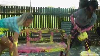 Messy Mamacitas, Girlfriends Paint Themselves Pretty Screencap 12 on sinx.preview.netperv.com