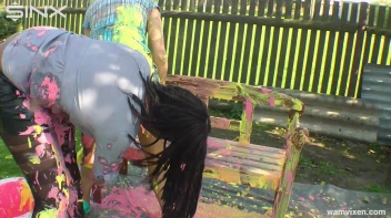 Messy Mamacitas, Girlfriends Paint Themselves Pretty Screencap 18 on sinx.preview.netperv.com