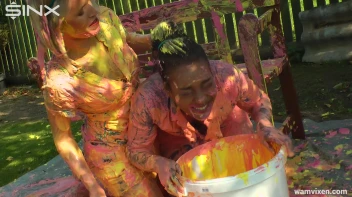 Messy Mamacitas, Girlfriends Paint Themselves Pretty Screencap 45 on sinx.preview.netperv.com