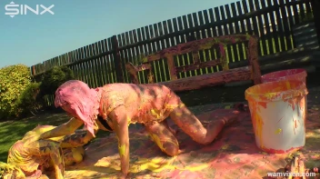 Messy Mamacitas, Girlfriends Paint Themselves Pretty Screencap 56 on sinx.preview.netperv.com