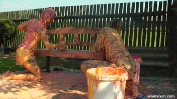 Messy Mamacitas, Girlfriends Paint Themselves Pretty Screencap 63 on sinx.preview.netperv.com