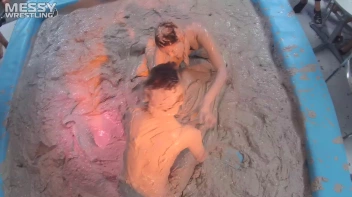 Muddy Wrestling: Matching Cutie Babes Go Mud Crazy Screencap 27 on sinx.preview.netperv.com