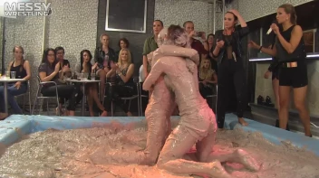 Muddy Wrestling: Matching Cutie Babes Go Mud Crazy Screencap 30 on sinx.preview.netperv.com