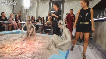 Muddy Wrestling: Matching Cutie Babes Go Mud Crazy Screencap 38 on sinx.preview.netperv.com