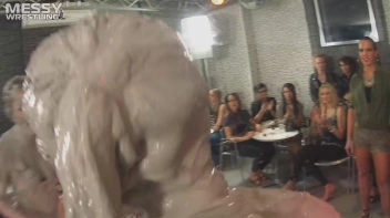 Muddy Wrestling: Matching Cutie Babes Go Mud Crazy Screencap 45 on sinx.preview.netperv.com