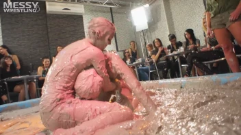 Muddy Wrestling: Matching Cutie Babes Go Mud Crazy Screencap 53 on sinx.preview.netperv.com