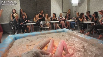 Muddy Wrestling: Matching Cutie Babes Go Mud Crazy Screencap 59 on sinx.preview.netperv.com