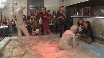 Muddy Wrestling: Matching Cutie Babes Go Mud Crazy Screencap 67 on sinx.preview.netperv.com