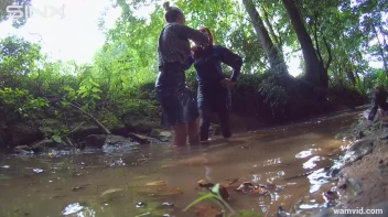 Clothed Babes Get Drenched And Catfight In Stream Screencap 57 on sinx.preview.netperv.com