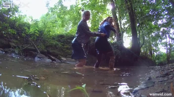 Clothed Babes Get Drenched And Catfight In Stream Screencap 71 on sinx.preview.netperv.com