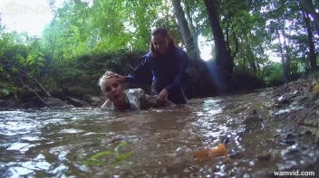 Clothed Babes Get Drenched And Catfight In Stream Screencap 30 on sinx.preview.netperv.com