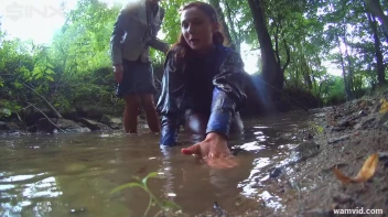 Clothed Babes Get Drenched And Catfight In Stream Screencap 38 on sinx.preview.netperv.com