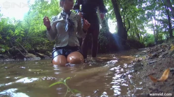 Clothed Babes Get Drenched And Catfight In Stream Screencap 39 on sinx.preview.netperv.com