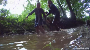 Clothed Babes Get Drenched And Catfight In Stream Screencap 47 on sinx.preview.netperv.com