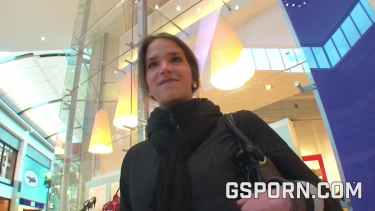 Latest deal - Hot czech brunette fucking hard in the wc by two cock