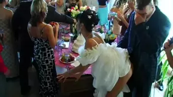 Wedding Celebration Part 1 - Cam 1 Screencap 40 on sinx.preview.netperv.com