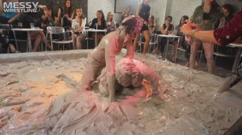 Muddy Wrestling Special: 2 Amateur Battles - Audience vs. Audience Screencap 16 on sinx.preview.netperv.com