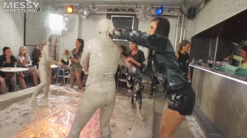 Muddy Wrestling Special: 2 Amateur Battles - Audience vs. Audience Screencap 25 on sinx.preview.netperv.com