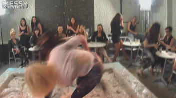 Muddy Wrestling Special: 2 Amateur Battles - Audience vs. Audience Screencap 4 on sinx.preview.netperv.com