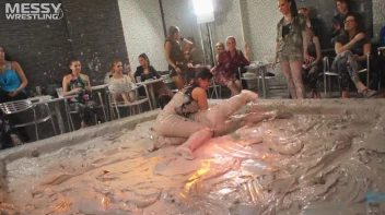 Muddy Wrestling Special: 2 Amateur Battles - Audience vs. Audience Screencap 51 on sinx.preview.netperv.com