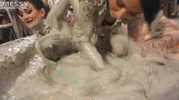 Muddy Wrestling Special: 2 Amateur Battles - Audience vs. Audience Screencap 62 on sinx.preview.netperv.com