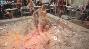 Muddy Wrestling Special: 2 Amateur Battles - Audience vs. Audience Screencap 82 on sinx.preview.netperv.com