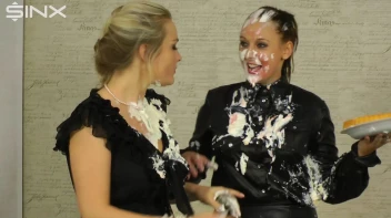 Wet And Messy Food Fighting Babes Screencap 17 on sinx.preview.netperv.com