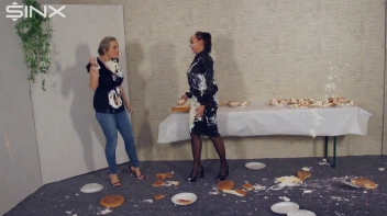 Wet And Messy Food Fighting Babes Screencap 19 on sinx.preview.netperv.com