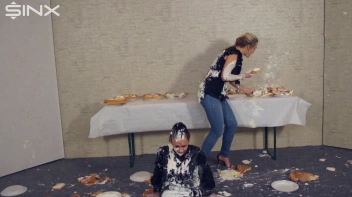 Wet And Messy Food Fighting Babes Screencap 28 on sinx.preview.netperv.com