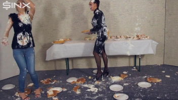 Wet And Messy Food Fighting Babes Screencap 32 on sinx.preview.netperv.com