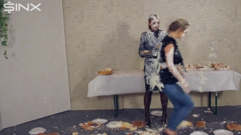 Wet And Messy Food Fighting Babes Screencap 39 on sinx.preview.netperv.com