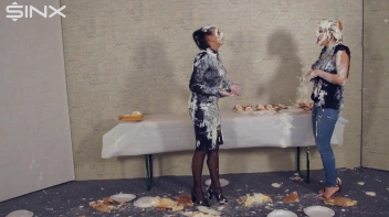 Wet And Messy Food Fighting Babes Screencap 40 on sinx.preview.netperv.com