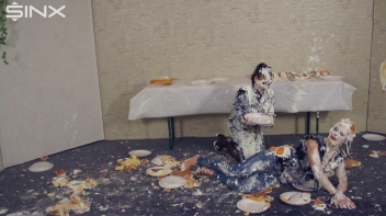 Wet And Messy Food Fighting Babes Screencap 61 on sinx.preview.netperv.com