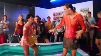 Oiliest Chick Party Ever! Screencap 1 on sinx.preview.netperv.com