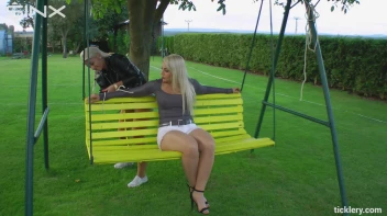 Gorgeous Blonde Tickle Freaks - Cam 2 Screencap 2 on sinx.preview.netperv.com