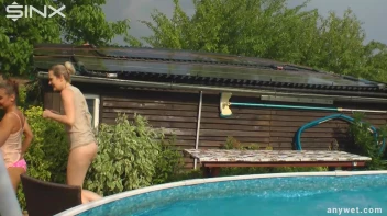 Outdoor Water Fight and Frolicks For Gorgeous Girls Screencap 27 on sinx.preview.netperv.com