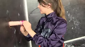 Sloppin' Up Some Satin In Solo Fashion Screencap 33 on sinx.preview.netperv.com