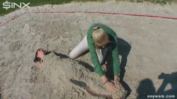 Gorgeous Girls Get Wet And Messy In The Park Screencap 88 on sinx.preview.netperv.com